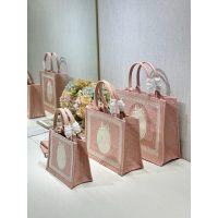 three sizes Dior holiday resort beach tote/boarding carryall handbag full set inclusion - 图片 5