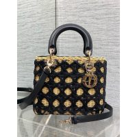 handweaved Dior wicker picnic lunch handbag/basket shopper tote - 图片 2