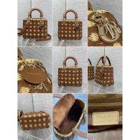 handweaved Dior wicker picnic lunch handbag/basket shopper tote - 图片 8