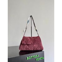 BV woven drawstring cosmetic pouch/cloud-shaped puffy cocktail clutch/sling shoulder bag - 图片 8