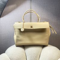 Chanel Preppy Coco Shopping Tote bag-caviar leather GHW