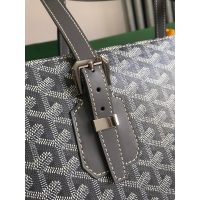 Goyard vintage canvas shoulder tote outdoor carryall travel handbag large storage luggage - 图片 4