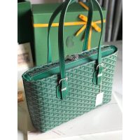 Goyard vintage canvas shoulder tote outdoor carryall travel handbag large storage luggage - 图片 8