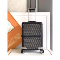 Goyard trolley box case travel gadget boarding cabin luggage vintage trolley suitcase 20 inches - 图片 6
