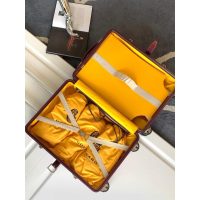 Goyard boarding cabin luggage vintage trolley suitcase wheeled case travel gadget 20 inches - 图片 5