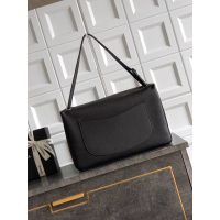 Chanel Souplissimo Maxi shoulder Flap Bag in caviar calfskin