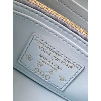Louis Vuitton LV east-west mini capucines handbag in grainy calfskin