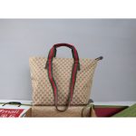 GG canvas Gucci foldable shopper handbag large-capacity coummuter tote double size