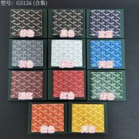 Goyard bifold neutral small wallet purse multislots card holder coin pouch - 图片 9