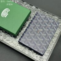 Goyard bifold long wallet purse multislots card passport holder coin pouch - 图片 6