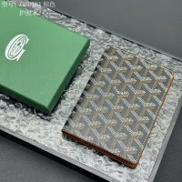 Goyard bifold long wallet purse multislots card passport holder coin pouch - 图片 7