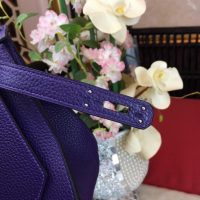 Hermes jypsiere 28 shoulder satchel GHW-vibrant blue togo leather full handmade