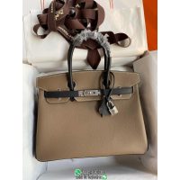 epsom hermes birkin 30 handbag with horse charm GHW full handmade/boutique inclusion