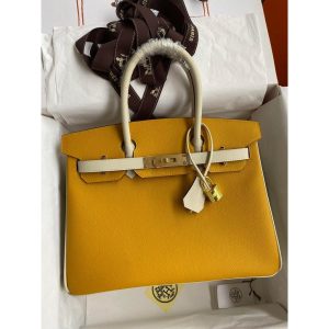 epsom hermes birkin 30 top-handle bag GHW full handmade/boutique inclusion
