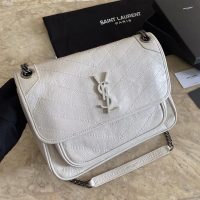 Y SL NIKI 28cm shoulder crossbody flap messenger convertible satchel - 图片 3