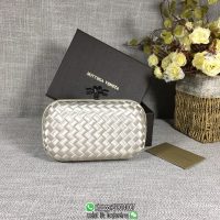 velvet BV kisslock cocktail clutch socialite influencer party pouch cellphone cosmetic clutch case - 图片 5