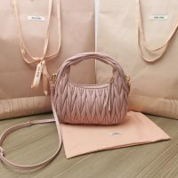 COD Small 缪缪 Miu sling crossbody zipper tote wander hobo underarm baguette authentic quality - 图片 2