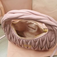 COD Small 缪缪 Miu sling crossbody zipper tote wander hobo underarm baguette authentic quality - 图片 3