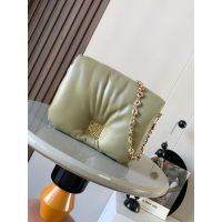 Loewe puffer Goya cosmetic pouch smartphone holder sling chain crossbody shoulder flap messenger