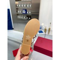 Valentino rockstud wedge espadrilles platform ankle strapped sandal size35-42 - 图片 5