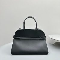 The row Margaux 12 open large shopper handbag holiday carryall travel tote in smooth calfskin - 图片 8