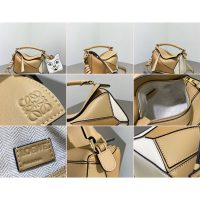 Loewe women's mini puzzle tote tiny shopper travel handbag full inclusion - 图片 9