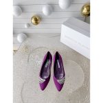 manolo blahnik suede flat ballet boat shoes casual slide pump slipon size35-40