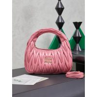 Miu miu matelasse wander half-moon hobo tote/crssobody shoulder bag - 图片 3