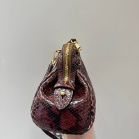 Python miu miu crossbody shoulder bag/cloud-shaped cocktail clutch/cosmetic cellphone holder - 图片 3