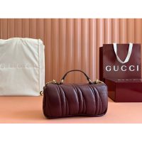 lambskin Gucci Milano padded mini handbag/shoulder crossbody flap messenger - 图片 4