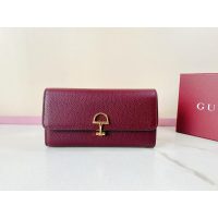 half horsebit Gucci bifold long wallet purse multiclots card hoder