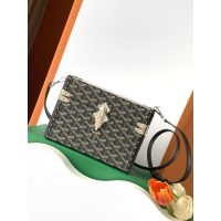 Goyard Cassette trunk clutch cosmetic box holder shoulder crossbody case messenger bag - 图片 7