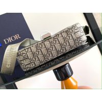 Dior oblique saddle pouch cosmetic smartphone holder shoulder flap baguette messenger - 图片 4