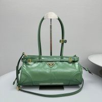 mint Prada Bolide Shoulder Bag in Polished Calfskin