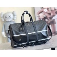 Louis vutiion Lv monogram canvas keep 50 duffle handbag