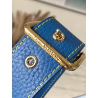 Louis Vuitton LV Capucines BB Denim Calfskin Handbag for Women