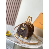 Louis Vuitton LV Speedy Trunk 20 Handbag in Monogram Canvas