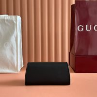Gucci Padlock Small GG Coated Canvas Calfskin Shoulder Bag