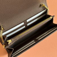 Gucci Padlock Small GG Coated Canvas Calfskin Shoulder Bag