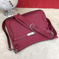 Hermes jypsiere 28 shoulder satchel GHW-burgundy togo leather full handmade