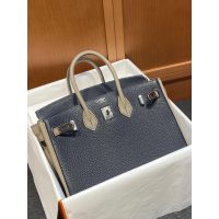 Special edition horseshoe stamp Her.mes Birkin 25 handbag mixed color Togo calfskin handmade stitch - 图片 8