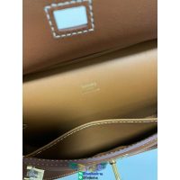 Hermes mini Jypsiere shoulder crossbody flap bag GHW-evercolor leateher full handmade/boutique inclusion