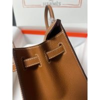 Hermes birkin 25 sellier handbag -gold brown epsom calfskin GHW full handmade boutique package