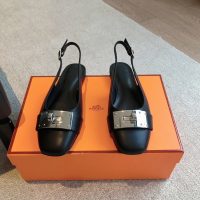 Hermes suede ballet flat slingbacks daily slip-on pump size35-42