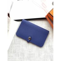 Togo Hermes dogon bifold wallet multislots card holder full handmade