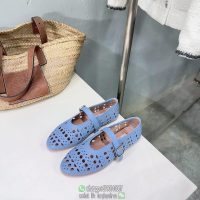 Alaia Mary Jane boat slip-on breathable flat ballet shoes daily walking pump size35-42 - 图片 6