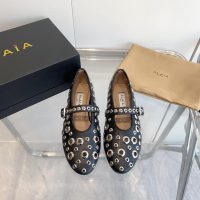 ALAIA eyelet-detailed Mary Jane flat ballet shoes casual slip-on pump size35-40