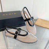 ALAIA mesh casual Mary Jane slide pump flat ballet boat shoes premium quality size35-40 - 图片 6