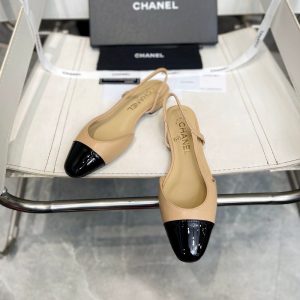 Chanel ballet flat shoes slinback slipon pump size 35-40