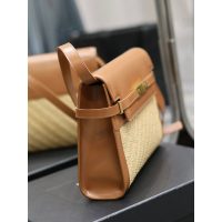 YSL large Manhattan cosmetic smartphone clutch sling crossbody shoulder messenger flap - 图片 4